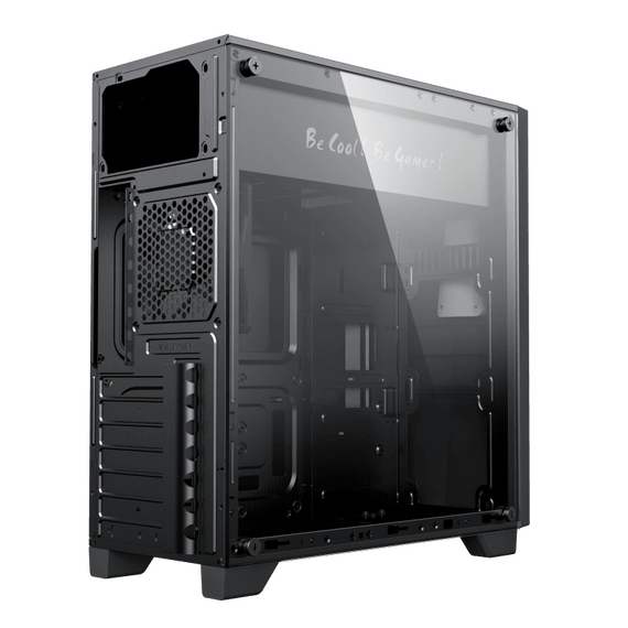 Carcasă PC Gamemax Nova N5, Midi-Tower, Fără PSU, Negru, 2 image