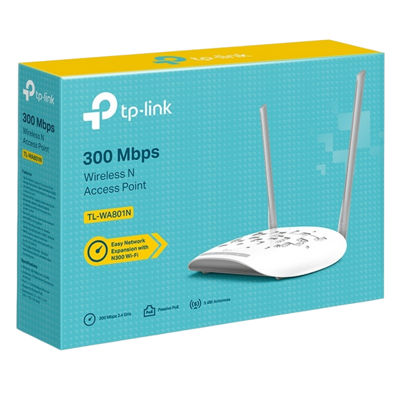Punct de acces fără fir TP-LINK TL-WA801N, 300 Mbps, Alb, 4 image