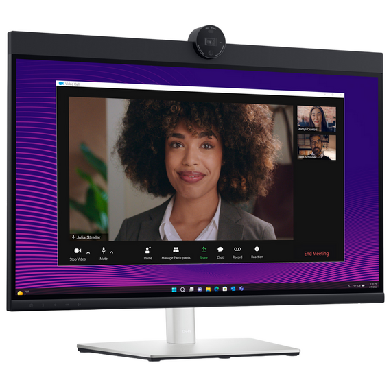 27" Monitor DELL P2724DEB, IPS 2560x1440 WQHD, Argintiu, 3 image