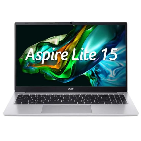 Laptop 15,6" Acer Aspire Lite 15 AL15-41P, Light Silver, AMD Ryzen 3 5300U, 16GB/512GB, Linux eShell