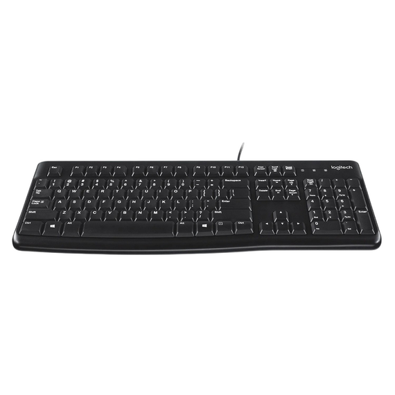Tastatură Logitech K120, Cu fir, Negru, 2 image