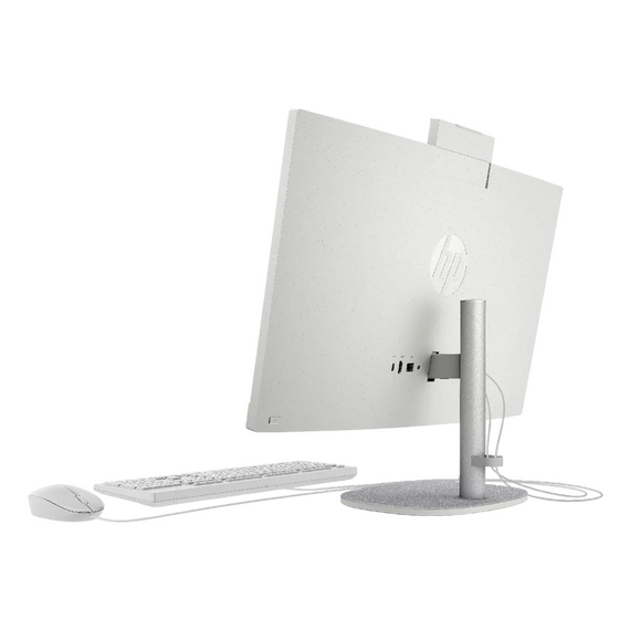 Computer All-in-One HP 24-cr0072ci, 23,8", AMD Ryzen 5 7520U, 16GB/512GB, FreeDOS, Shell White, 3 image