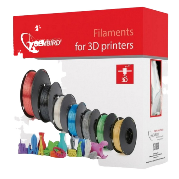 Filament pentru imprimantă 3D Gembird 3DP-ABS1.75-01-TR, ABS, Transparent , 1.75 mm, 1kg, 2 image