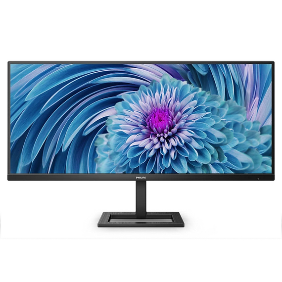 34" Monitor Philips 346E2LAE, VA 3440x1440 WQHD, Negru