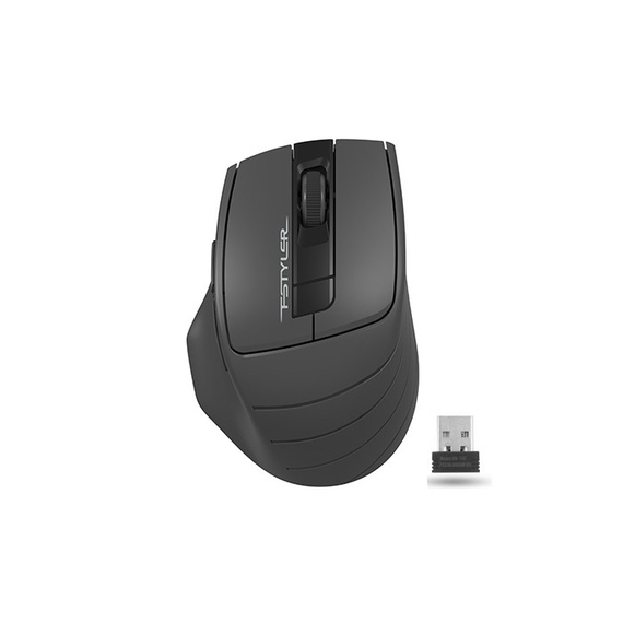 Mouse Wireless A4Tech FG30S, Gri, 3 image