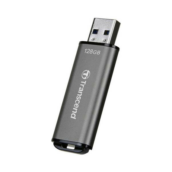 Memorie USB Transcend JetFlash 920, 128GB, Gri, 2 image