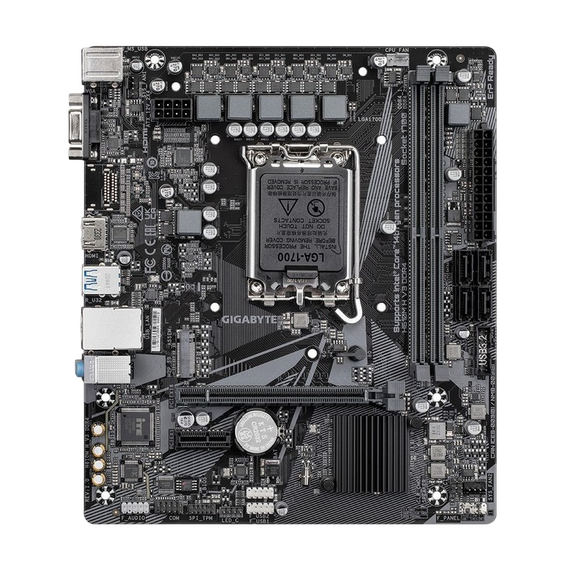 Placă de bază Gigabyte H610M H V3 DDR4, LGA1700, Intel H610, Micro-ATX, 5 image