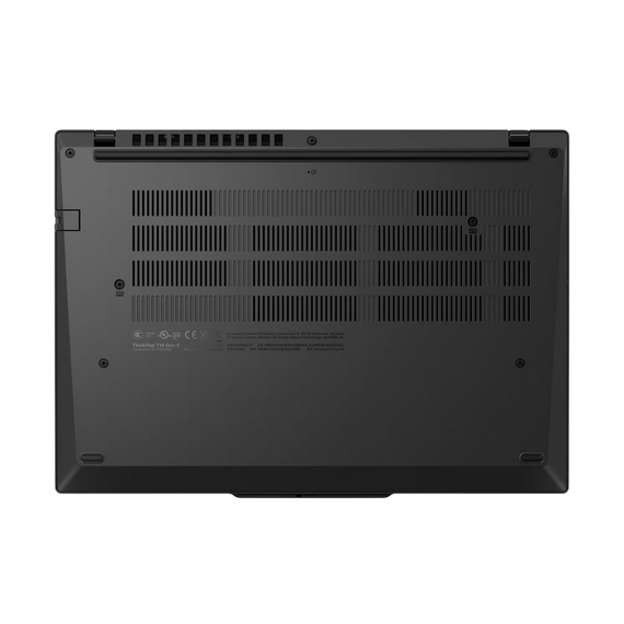Laptop Business 14" Lenovo ThinkPad T14 Gen 6, Negru, Intel Core Ultra 7 258V, 32GB/1024GB, Fără SO, 2 image