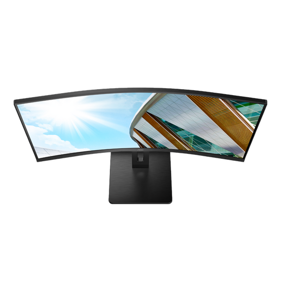 34" Monitor AOC CU34P2A, VA 3440x1440 WQHD, Negru, 2 image