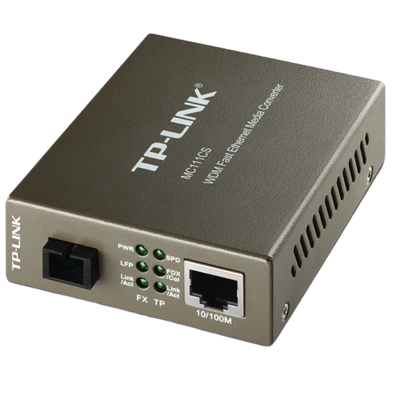 Convertor media TP-LINK MC111CS, 20 km