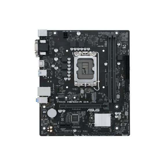 Placă de bază ASUS PRIME H610M-R D4-SI, LGA1700, Intel H610, Micro-ATX, 2 image