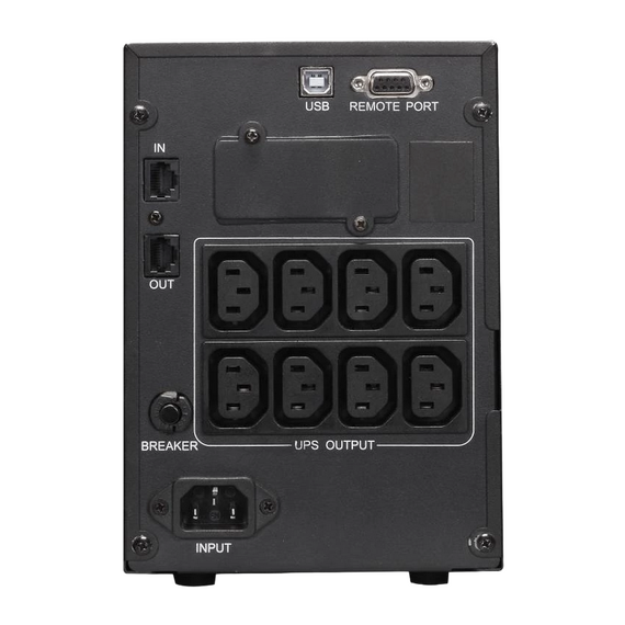 Sursă de alimentare neîntreruptibilă PCM SPT-1500, Linear-interactiv, 1500VA, Turn, 2 image