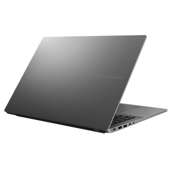 Laptop 16" ASUS Vivobook S 16 S3607QA, Matte Gray, Qualcomm Snapdragon X X1-26-100, 32GB/1024GB, Windows 11 Home, 2 image