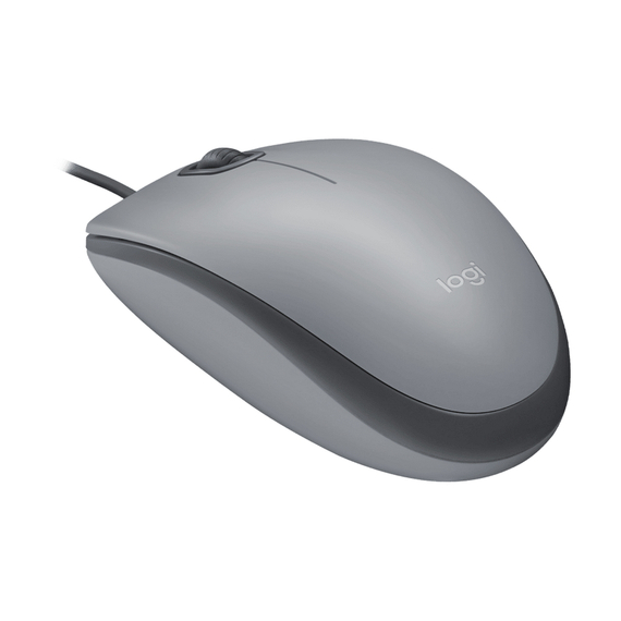 Mouse Logitech M110, Gri, 2 image