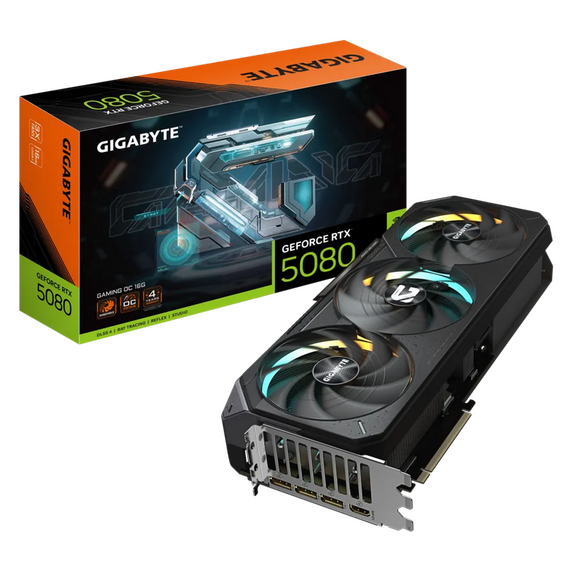 Placă Video Gigabyte GV-N5080GAMING OC-16GD, 16GB  256bit