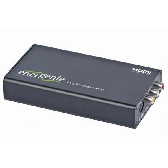 Convertor Video/Audio Energenie S-VIDEO to HDMI Converter, Negru, 3 image