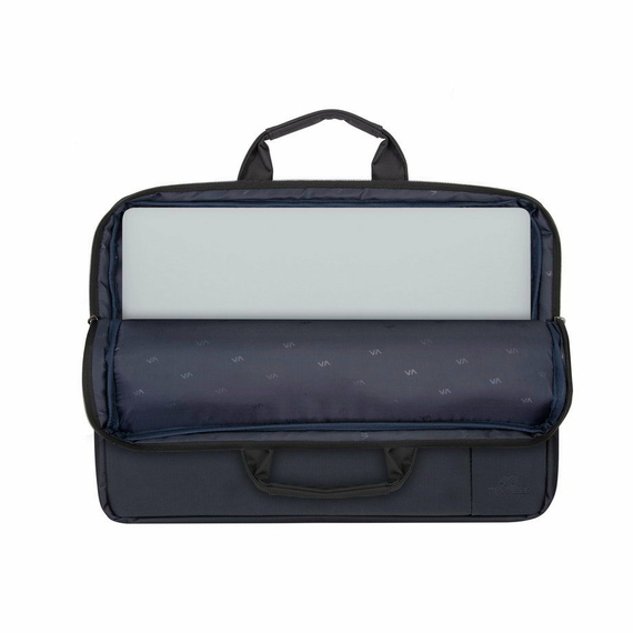 Geantă pentru Laptop Rivacase Central, 13.3", Poliester, Negru, 2 image