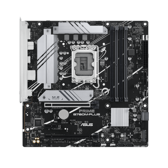 Placă de bază ASUS PRIME B760M-PLUS, LGA1700, Intel B760, Micro-ATX, 3 image