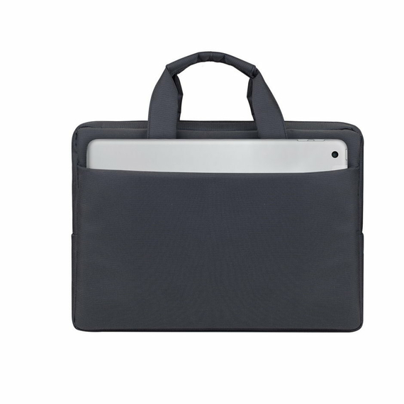 Geantă pentru Laptop Rivacase Central, 13.3", Poliester, Negru, 3 image