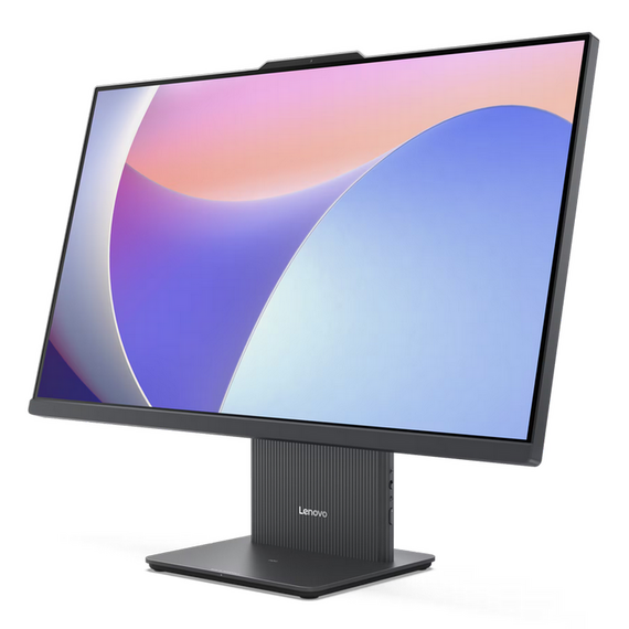Computer All-in-One Lenovo IdeaCentre AIO 27ARR9, 27", AMD Ryzen 5 7535HS, 16GB/512GB, Fără SO, Luna Grey, 3 image