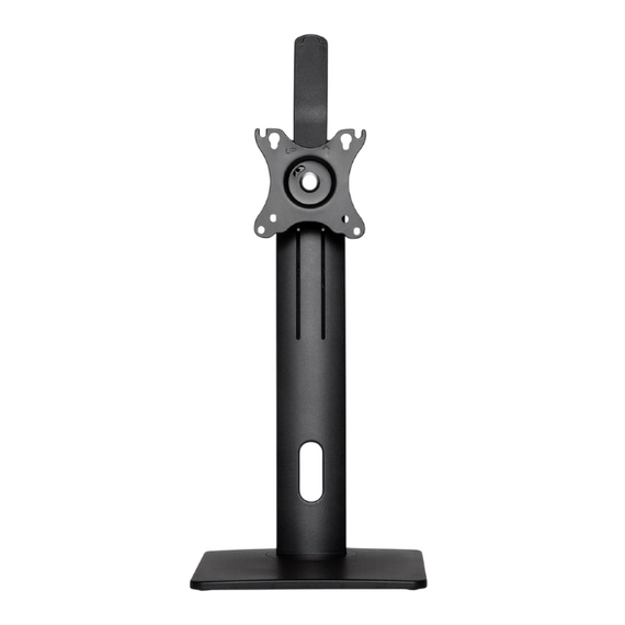 Suport birou pentru monitoare Gembird MS-D1-01, Negru, 3 image