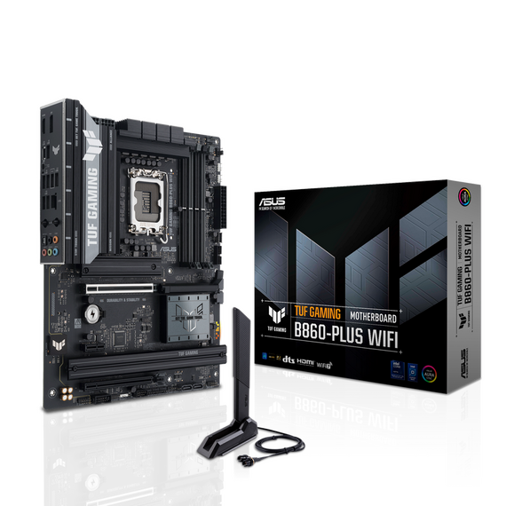Placă de bază ASUS TUF GAMING B860-PLUS WIFI, LGA1851, Intel B860, ATX