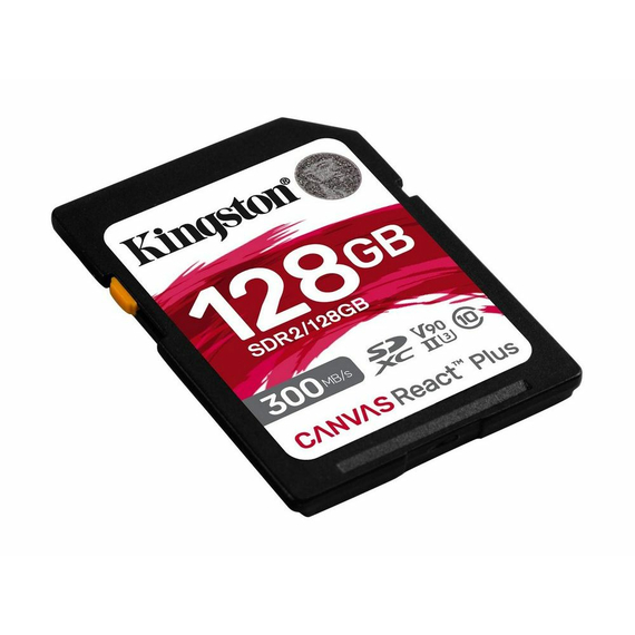 Card de Memorie Kingston Canvas React Plus, 128GB (SDR2/128GB), 3 image