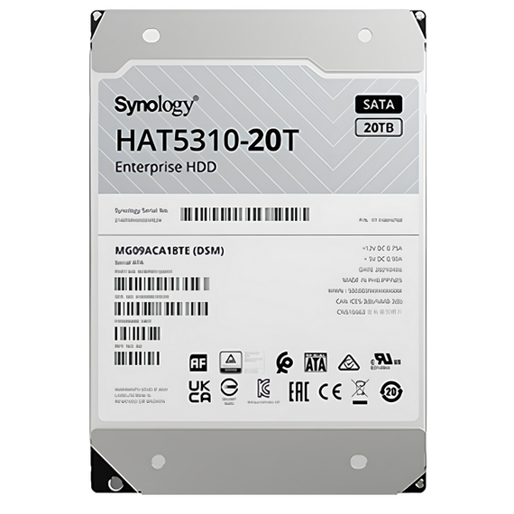 Unitate HDD SYNOLOGY HAT5310-20T, Argintiu, 2 image