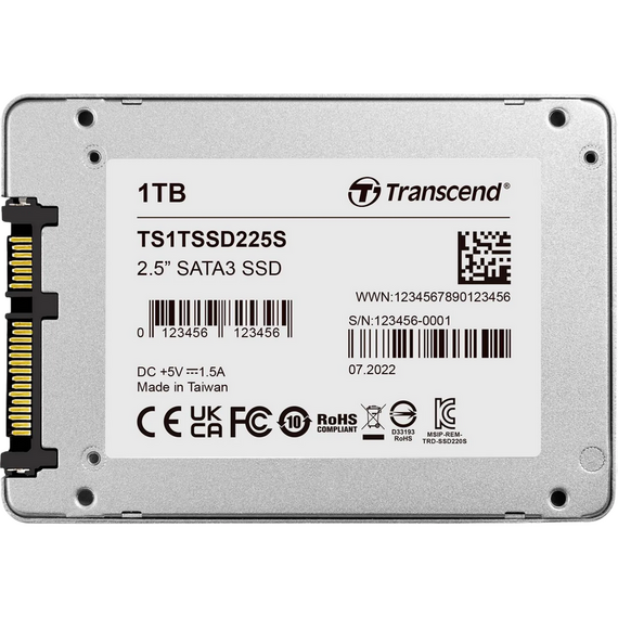 Unitate SSD Transcend 225S, 1000GB, TS1TSSD225S, 2 image