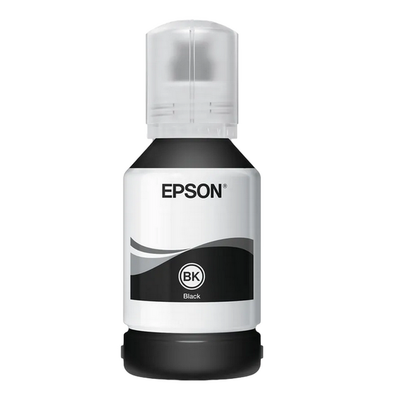 Recipient de cerneală Epson 110 EcoTank, C13T03P14A, Negru