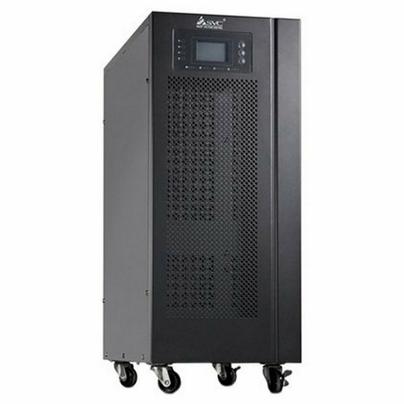 UPS Online Ultra Power 10 000VA, Phase 3/1, without  batteries, RS-232, SNMP Slot, metal case, LCD, 3 image