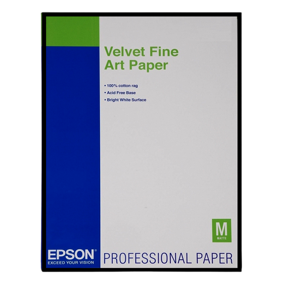 Hârtie fotografică Epson Velvet Fine Art Paper, A2, 2 image