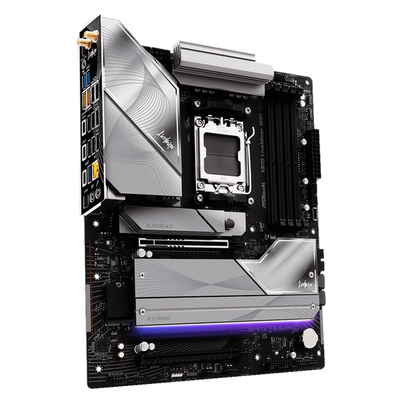 Placă de bază ASRock X870 LIVEMIXER WIFI, AM5, AMD X870, ATX, 2 image
