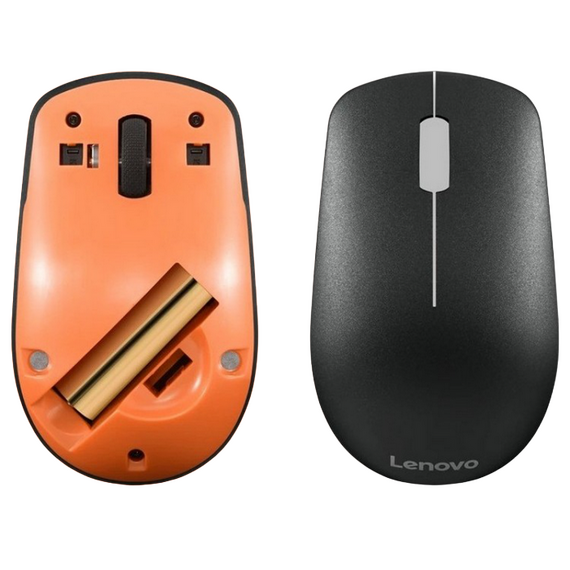 Mouse Wireless Lenovo Lenovo 400, Negru, 3 image