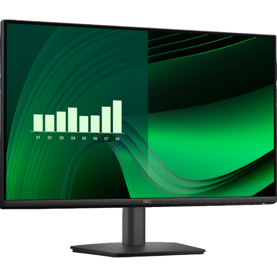 27" Monitor DELL E2725HM, IPS 1920x1080 FHD, Negru, 3 image