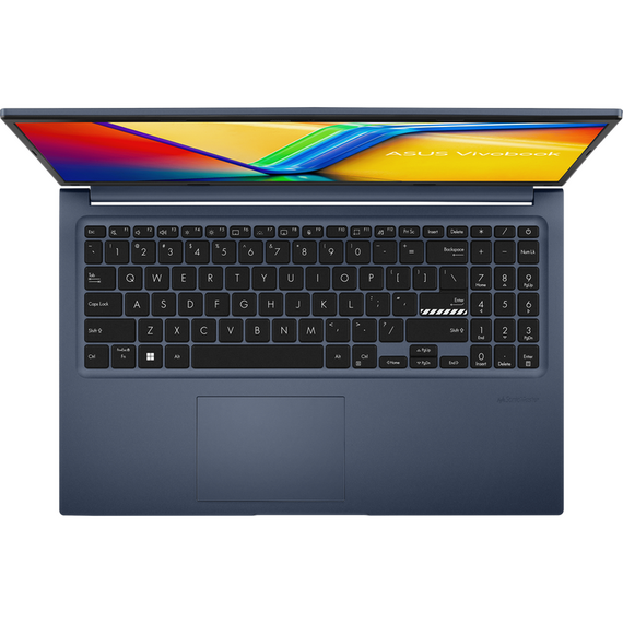 Laptop 15,6" ASUS Vivobook 15 M1502YA, Quiet Blue, AMD Ryzen 7 5825U, 16GB/512GB, Fără SO, 2 image