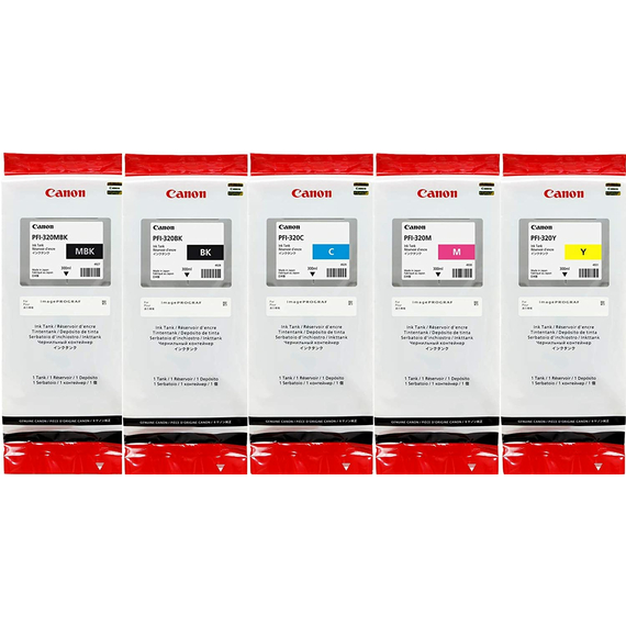 Cartuș de cerneală Canon PFI-320, 2890C001, Negru, 3 image