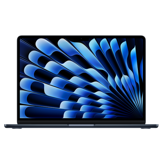 Laptop 13,6" Apple MacBook Air A3240, Midnight, M4 with 10-core CPU and 10-core GPU, 24GB/512GB, macOS Sequoia