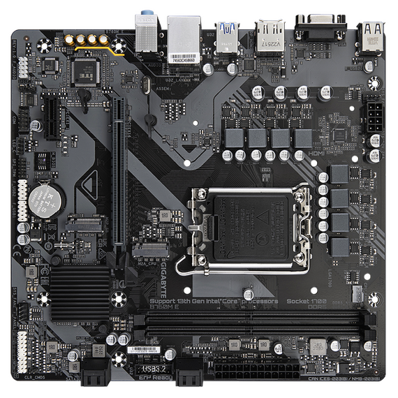 Placă de bază Gigabyte B760M E, LGA1700, Intel B760, Micro-ATX, 2 image