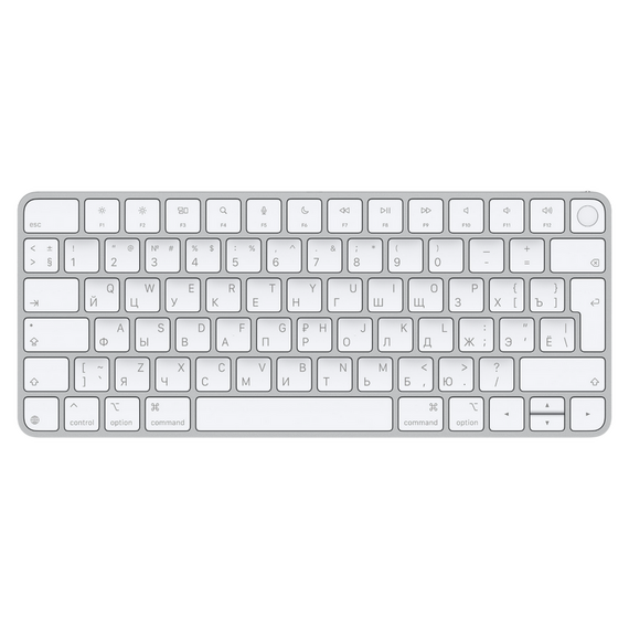 Tastatură Apple Magic Keyboard with Touch ID A3118 USB-C, Fără fir, Alb