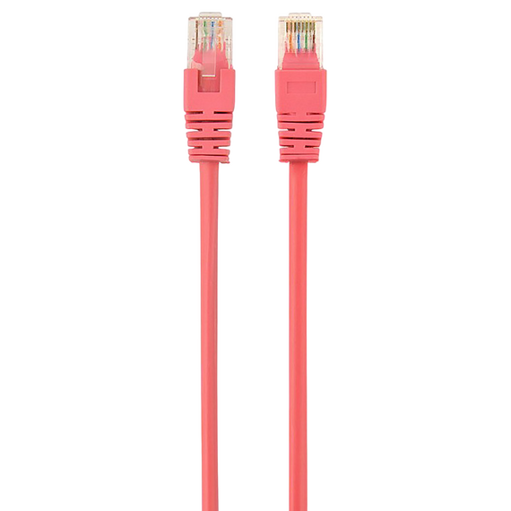 Patch cord Cablexpert PP12-3M/RO, CAT5e UTP, 3m, Roz