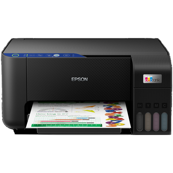 Multifunctional Inkjet Epson MFD EcoTank L3251, Negru