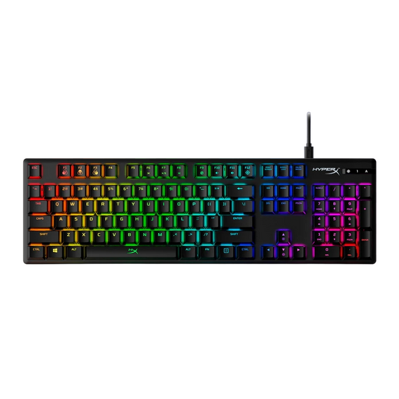 Tastatură HyperX Alloy Origins, Cu fir, Negru