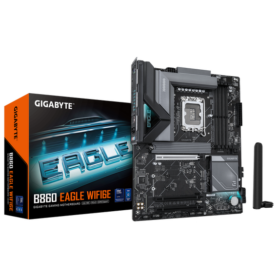 Placă de bază Gigabyte B860 EAGLE WIFI6E, LGA1851, Intel B860, ATX