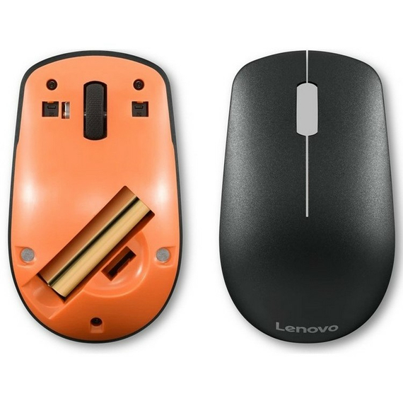 Mouse Wireless Lenovo Lenovo 400, Negru, 2 image