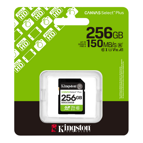 Card de Memorie Kingston Canvas Select Plus, 256GB (SDS3/256GB), 3 image