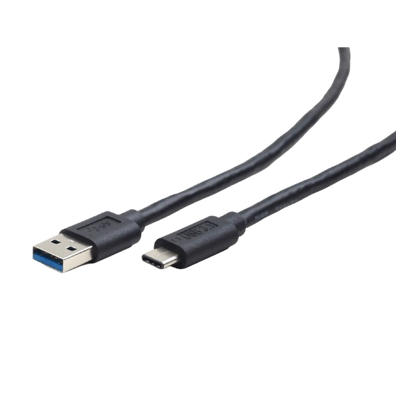 Cablu încărcare și sincronizare Cablexpert CCP-USB3-AMCM-0.5M, USB Type-A/USB Type-C, 0,5m, Negru, 2 image