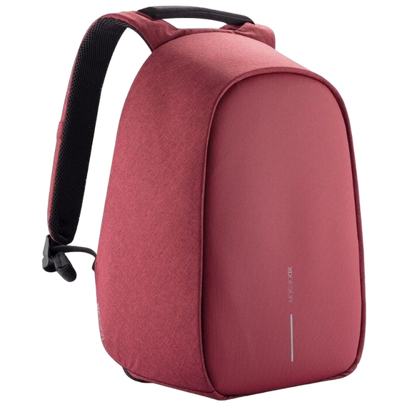 Rucsac pentru Laptop Bobby Hero Small, 13.3", Piele artificială, Roșu, 2 image