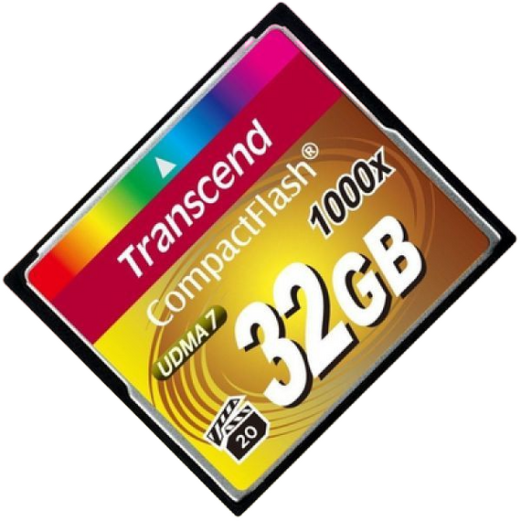 Card de Memorie Transcend CompactFlash 1000, 32GB (TS32GCF1000), 2 image
