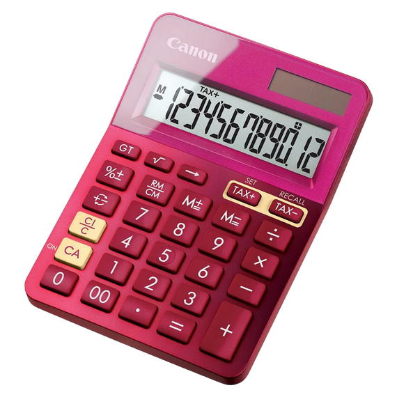 Calculator Canon LS-123K PK, Roz, 3 image